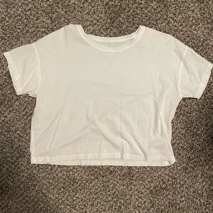 Lululemon Cates Crop Tshirt
